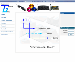 itg-it.de: ITG - Ingenieurbüro Thomas Gorke
ITG - Ingenieurbüro Thomas Gorke Netzconsulting Bremen