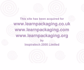 learnpackaging.org: Under Construction
