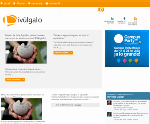 divulgalo.com: Divúlgalo - Revista digital contemporánea
Revista digital que cubre los 3 aspectos del mundo contemporáneo: digital, vida diaria y opinión.