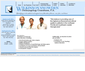 entjax.com: Wilkinson Snowden Otolaryngology Consultants, P.A.
