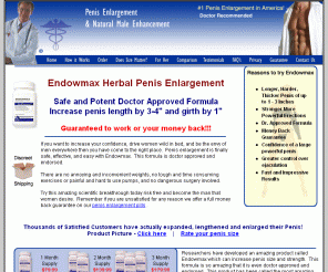 get-penis-enlargement.com: Get Penis Enlargement with Endowmax Natural Male Enhancement
Endowmax natural male enhancement pills for increased penis size, stamina, and sexual endurance. Learn more about Endowmax