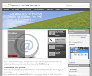 mento.fr: Accueil - Mento Communication & Multimédia
Site Internet Mento - Gérez vous-même le contenu de votre site!