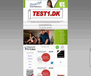 test1.dk: test1 - Mail test service  - testt1.dk - se også Easylife.nu
Test1 er testside for mails. send blot mailen og vi sender mailen retur inden 24 timer. det koster kun 100 kr. pr. mail. der skal ikke aboneres på denne servise. EasyLife er et effektivt vægtreduktionskoncept, som hører til blandt CMS Centrenes LifeStyle programmer, som alle har til formål at skabe gode resultater for CMS Centrenes medlemmer. Hvert program indeholder undervisning og træning. Medlemmerne lærer, hvad der virker og får den hjælp der skal til for at få gode resultater. Undervisningen suppleres med træning, med det formål at få det udbytte, som programmet er designet til.
