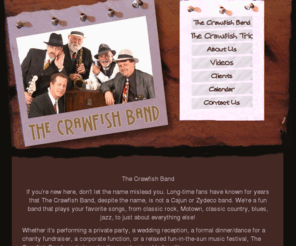 thecrawfishband.com: The Crawfish Band - The Crawfish Band
The Crawfish Band,Fort Worth,TX