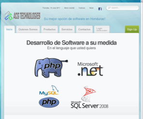 acghonduras.com: Frontpage
ACG Techonologies Honduras, su compañia de desarrollo de software en Honduras