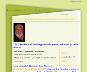 community-theatre.com: Community Theatre
A resource for community theatre in Vancouver, BC and the Fraser Valley