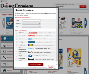doveconviene.it: Doveconviene.it | offerte e sottocosto dei volantini nella tua città
Le migliori offerte e i sottocosto dei volantini nella tua città: Mediaworld, Trony, Unieuro, Euronics, Marco Polo, Expert, Eldo, Ikea, Decathlon, Esselunga, Carrefour, Ipercoop e tanti altri.