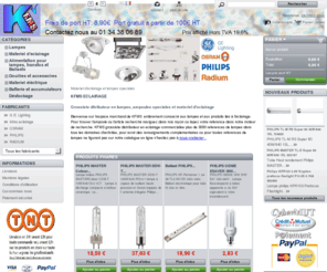 kfms.fr: Ampoules, lampes spéciales et materiel d'eclairage - KFMS éclairage
grossiste en lampes et  materiel d'eclairage