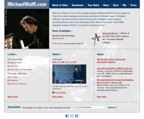 michaelwolff.com: MichaelWolff.com: The official website of jazz pianist Michael Wolff
