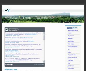 montecatinihelp.info: Montecatini Terme - travel information: maps, events, local web
Montecatini Terme - Links for touristic information and services: spas, attractions and Tuscany