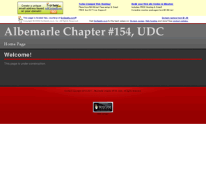 albemarle154udc.org: Home Page
Home Page