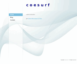 coesurf.com: c o e s u r f - Home
under contsruction