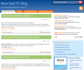 eeepc.dk: Asus Eee PC Blog
Asus Eee PC blog - alt om Eee PC!