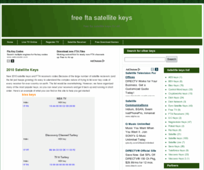 free-fta-satellite-keys.us: free fta satellite keys
