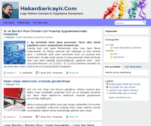 hakansaricayir.com: HakanSaricayir.Com | Logo Sistem Uzmanı & Uygulama Danışmanı
Hakan Sarıçayır kişisel blog sitesi ve Logo Yazılım ürünleri hakkında bilgiler ve makaleler içeren site