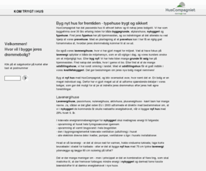 huscompagniet.dk: Typehuse, parcelhuse - Byg nyt hus - Byggefirmaet HusCompagniet / HusCompagniet opfører kvalitetsbyggeri // HusCompagniet - Typehuse  
HusCompagniet / HusCompagniet typehuse - byg nyt hus med Danmarks største typehus producent. Kvalitetsbyggeri til tiden, til fast pris og så betaler I først for jeres hus, når I flytter ind.