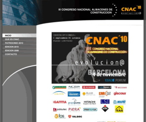 cnac.es: III CONGRESO NACIONAL ALMACENES DE CONSTRUCCION - INICIO
CNAC CONGRESO NACIONAL ALMACENES DE CONSTRUCCION 