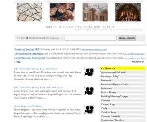 freediyprojects-howto-faqs.com: Free Do-it-Yourself Projects, How To, FAQs
Free Do-it-Yourself projects, DIY Plans, FAQs, Woodworking, Boat plans, How Tos