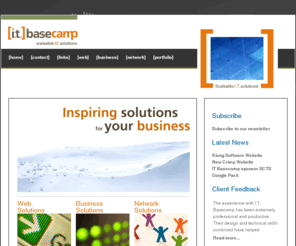 itb.net.au: I.T Basecamp Pty Ltd - Scaleable I.T. Solutions - [home]
ITB Website Welcome, I.T. Basecamp is a specialist I.T. company catering for business IT solutions. We are located on the southcoast of NSW Australia