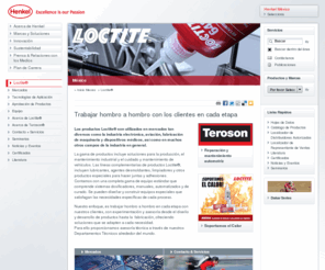 loctite.com.mx: Henkel - Trabajar hombro a hombro con los clientes en cada etapa
 Henkel a través de su marca Loctite®, trabaja en colaboración con sus clientes para una amplia gama de mercados ofreciendo apoyo técnico y de ventas.