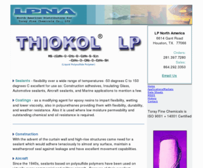 lpnorthamerica.com: LP North America - Liquid Polysulfide Polymers - LPNA
LP North America - LPNA - Liquid Polysulfide Polymer