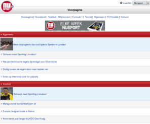 nusport.mobi: NUsport Mobiel
