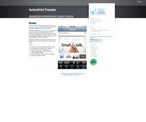 activeprinttraveler.com: ActivePrint Traveler
mobile printing for Windows Mobile, iPhone, Blackberry, and Android