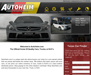 autoheim.com: Welcome: AutoHeim.com
