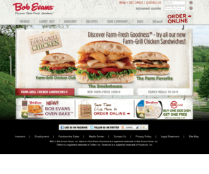 bobevans.com: Bob Evans, Discover Farm-Fresh Goodness
