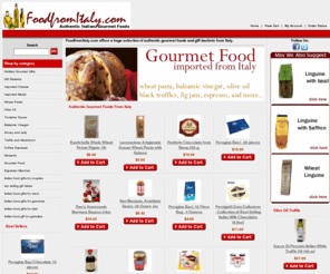 foodfromitaly.com: Buy Italian gourmet foods online - Italian Truffles, cheese, coffee, balsamic vinegars | FoodFromItaly Food Store
Authentic Italian Food from Italy at foodfromitaly.com