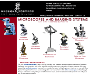 micro-opticsmicroscopes.com: Micro-Optics Microscope Service Provides Used Microscopes
Micro-Optics microscope service separates itself from other sites offering used microscopes with one on one service. For student microscopes from Zeiss and other brands, contact us./