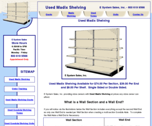 usedmadixshelving.com: Used Madix Shelving
This website provides store owners information about Used Madix Shelving.