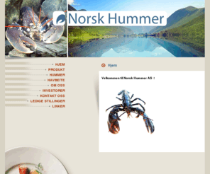 norskhummer.com: Norsk Hummer
Norsk Hummer