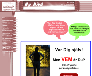 nyniva.nu: Gratis Personlighets-Test | Personlighetstest | Stresstest | Stress-test
Gratis Personlighets-Test | Personlighetstest | Stresstest | Stress-test