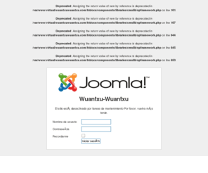 wuantxuwuantxu.com: Bienvenidos a la portada
Joomla! - el motor de portales dinámicos y sistema de administración de contenidos