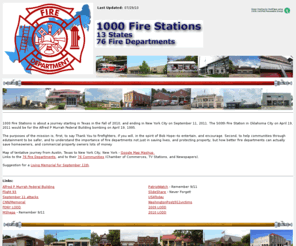 1000firestations.com: 1000 Fire Stations
Supporting our Firefigthers.