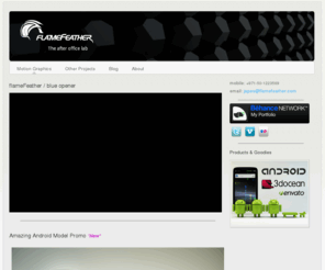 flamefeather.com: flameFeather - Motion Graphics
flameFeather 