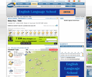 meteoparis.com: Météo Paris - 75000 : Prévisions METEO GRATUITE à 12 jours - Aujourd'hui jeudi 14 avril 2011
Météo Paris - 75000 gratuite à 12 jours - Prévisions de La Chaîne Météo pour Aujourd'hui jeudi 14 avril 2011 - La meilleure info météo - PREVISIONS METEO GRATUITES A 12 JOURS sur la France, l'Europe, le Monde, l'Outremer, la Montagne, la Plage - Toute l'actualité - Les vidéos - La communauté météo avec ses correspondants locaux