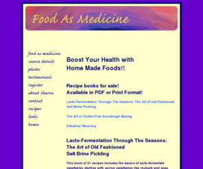 food-medicine.com: Food As Medicine: Detoxify and Strengthen Bodily Systems With Home-Crafted Superfoods
Food As Medicine is a workshop on detoxifying and strengthening bodily systems with home-crafted superfoods.