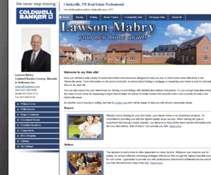 lawsonmabry.com: Providing Real Estate Services in Clarksville Since 1977
Professional real estate agent specializing in Sango and midtown Clarksville with access to MLS listings and homes for sale.  Buy homes and condos in Clarksville