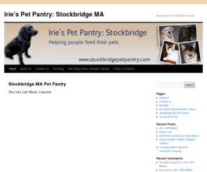 stockbridgepetpantry.com: Stockbridge MA Pet Pantry
Stockbridge Pet Pantry helps raise money to feed pets in South Berkshire County MA