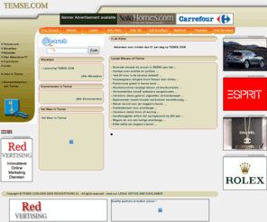 temse.com: | TEMSE.COM | de commerciële gids van Temse, the commercial guide of Temse
de handelsgids van Temse, commercial guide of Temse, guide commercial de Temse