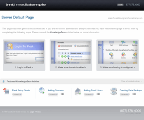 healdsburgrancheswinery.com: Business-Class Web Hosting by (mt) Media Temple
Category: Internet, This is an automatically generated default server page successfully deployed by (mt) Media Temple web hosting.