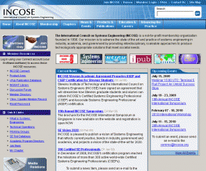 incose.org: International Council on Systems Engineering Website
