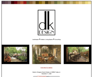 dkdesignstore.net: DK Design For Landscapes, Outdoor Living Spaces And Consulting
Founded by Daniel Keeley, DK Design of Fayetteville provides residential and commercial clients of Northwest Arkansas with elegant design and consulting for landscapes and outdoor living spaces.