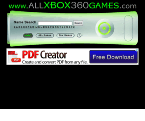 goldenforge.com: XBOX 360 GAMES
Ultimate Search for XBOX 360 Games. Search Hints, Cheats, and Walkthroughs for XBOX 360 Games. YouTube, Video Clips, Reviews, Previews, Trailers, and Release Information for XBOX 360 Games.