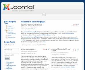 juridair.nl: Welcome to the Frontpage
Joomla! - Het dynamische portaal- en Content Management Systeem