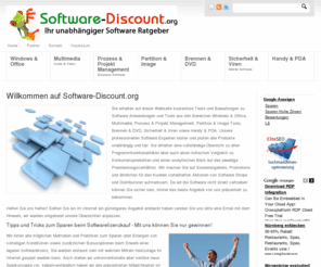 software-discount.biz: Software Discount | Kostenloser Download | Bewertungen & Tests & Rating | Business, Multimedia, Office, Windows, Sicherheits und Mobile Software
Experten testen und bewerten Business, Multimedia, Office, Windows, Sicherheits und Mobile Software unabhängig und professionell. Profitieren Sie kostenlos von unserem Fachwissen und donwloaden sie Test-Versionen.