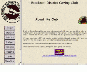 bdcc.co.uk: Bracknell District Caving Club, Berkshire
