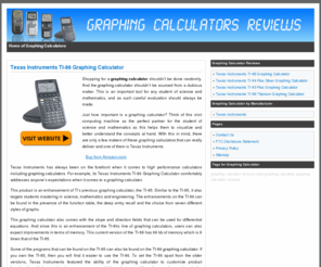 graphingcalculatorreviews.com: Graphing Calculator Reviews
Read our unbiased reviews on graphing calculators before you go and buy one!